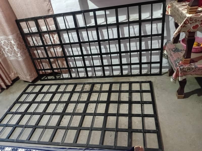 2 PC Iron Window Grill 1