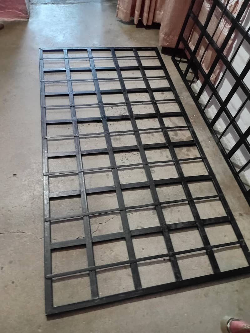 2 PC Iron Window Grill 2