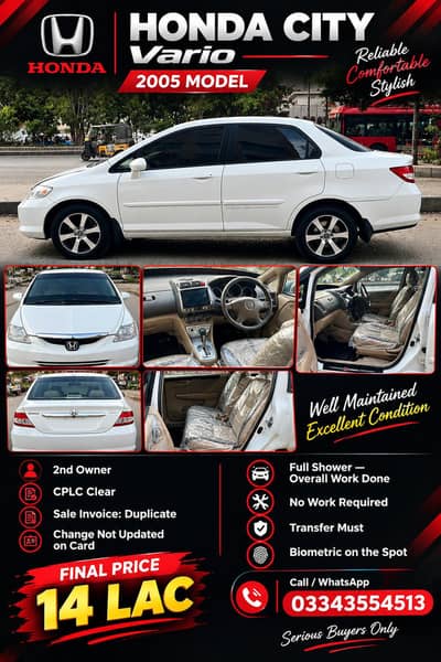 Honda City IDSI 2005