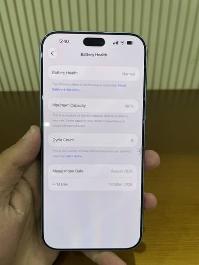 Apple iPhone 18 Pro Max PTA 512