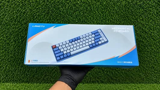 LANGTU GK65 tri-mode wireless 65% RGB Mechanical gaming keyboard