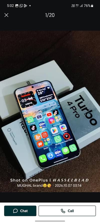 Xiaomi Redmi Turbo 4 Pro 16gb 256gb official pta