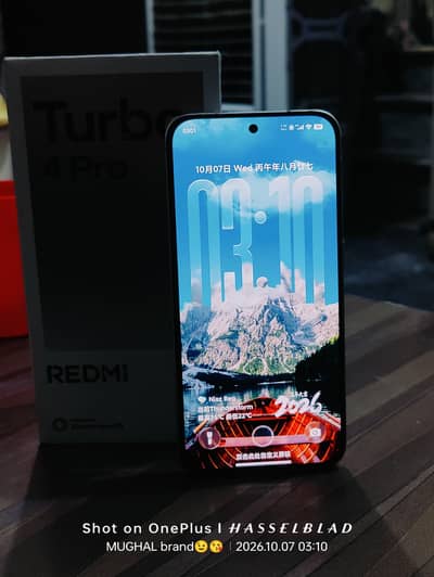 Xiaomi Redmi Turbo 4 Pro 16gb 256gb official pta