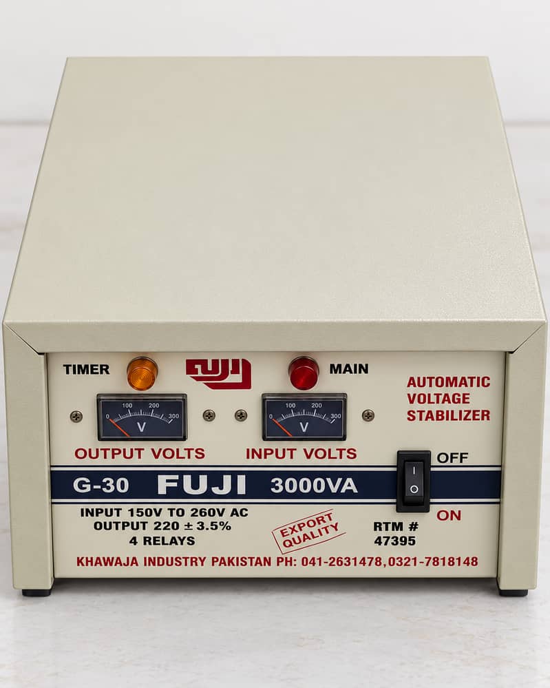 Fuji Stabilizer Automatic 3000v 0