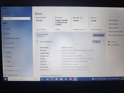 dell laptop 4gb ram 256gb ssd