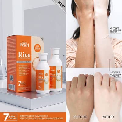 Baby Pearl Rice Whitening Skin Polish | Vitamin C & Rice