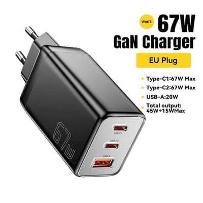 70 watt Gan Chrger Essager Brand Toocki 35W Charger Gan Technology new