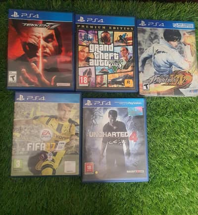 Ps4 games 10/10 condition
