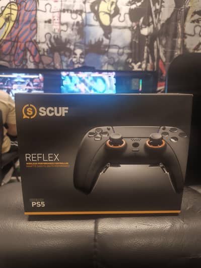 SCUF Reflex Wireless Performance Controller for PS5 – Black