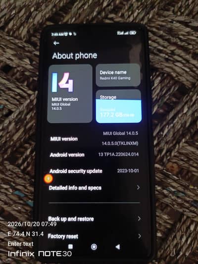 Xiaomi Redmi K40 Gaming