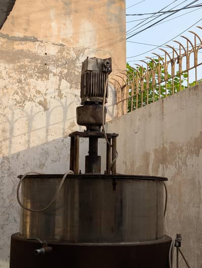 400 Liter Stainless Steel Mixing Tanker