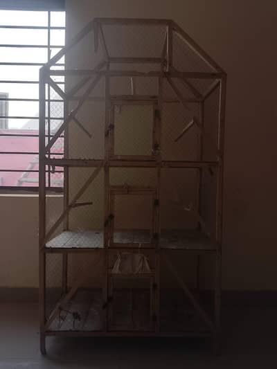 Parrot cage