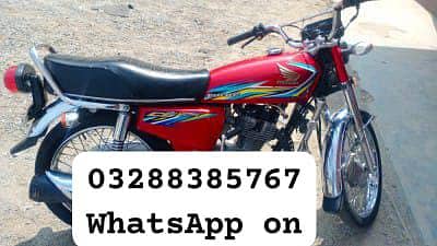 Honda 125 CG bikeAll document clear
