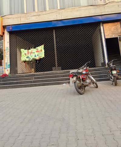 Commercial Ground hall for Rent on Pia Main Boulevard Best For Pharmacy Restaurant Clinic And other Fastfood + Ice cream setup
