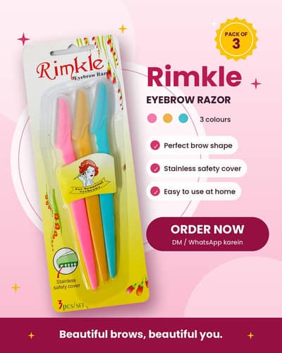 Rimkle Eyebrow Razor