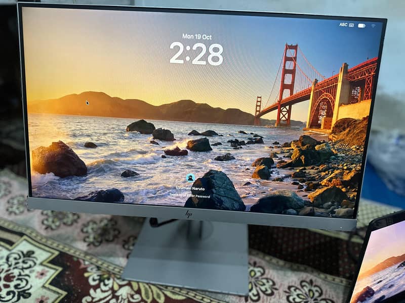 HP border less LCD 1