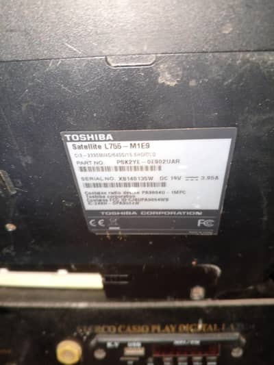 SCREEN DAMAGE TOSHIBA LAPTOP