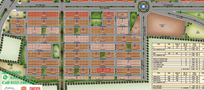 120 yard Plot for Sale Saima Arabian Ranches Near 4K Chowrangi