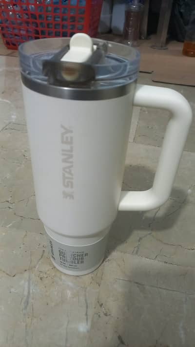 Original Stanley Tumbler - Quencher ProTour Flip Straw | 30 OZ - Cream