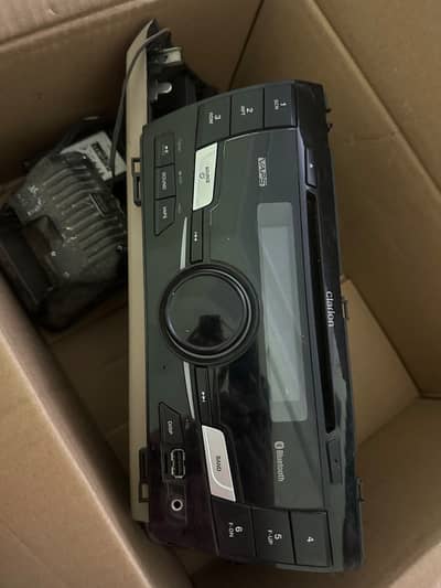 Toyota Corolla 2016 Original Clarion Player with Panel – Bluetooth