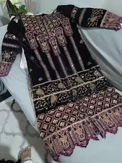 untouched velvet dress