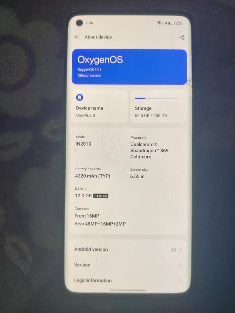 One Plus 8 5