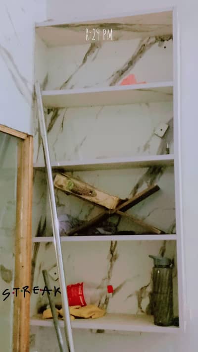 shop shelves