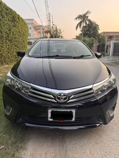 Toyota Corolla GLI 2015 Total original paint