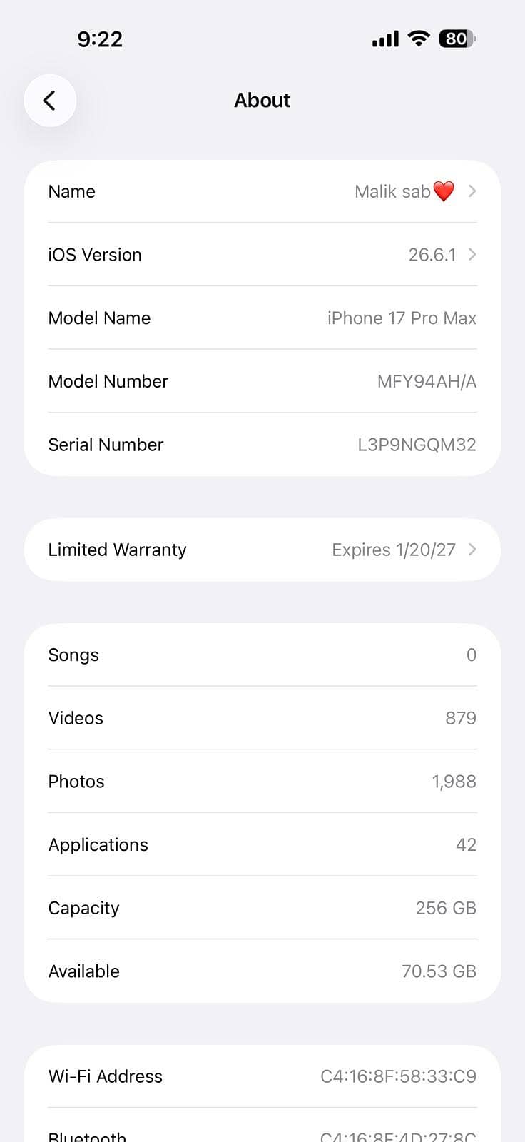Apple iPhone 17 Pro Max 1