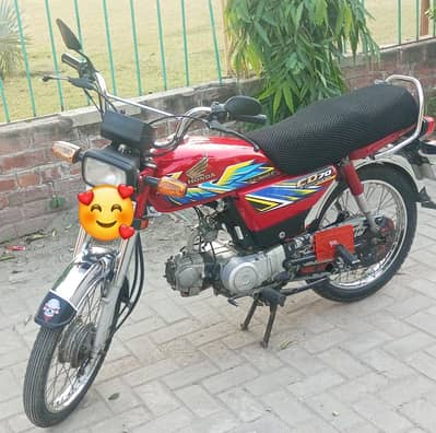 Honda CD 70 bike 2020 /2021 brand new