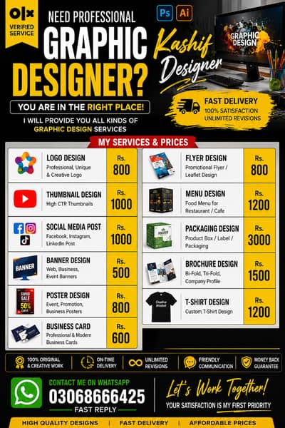 Professional Graphic Design Services
