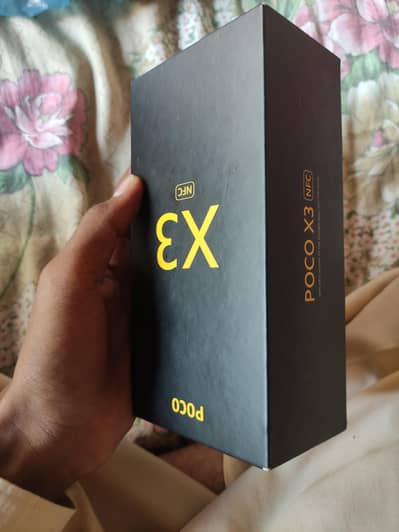 poco x 3 NFC with box gaming phone