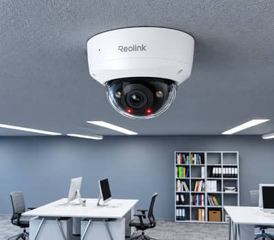 Reolink Dome CCTV Security Camera – Color Night Vision & Smart Surveil