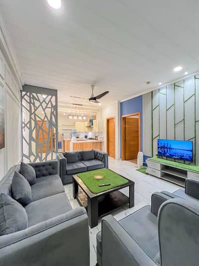 Apartment available for daily basis 1bed ROM full furnished apartments Safe and scour place