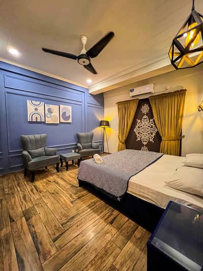 Apartment available for daily basis 1bed ROM full furnished apartments Safe and scour place