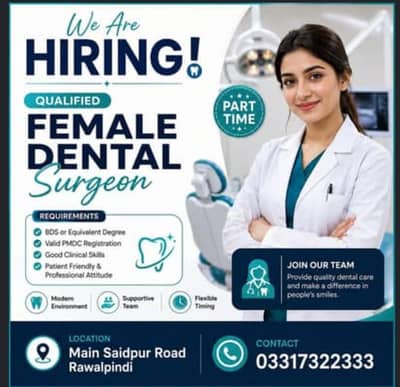 Qualified Female Dental Surgeon