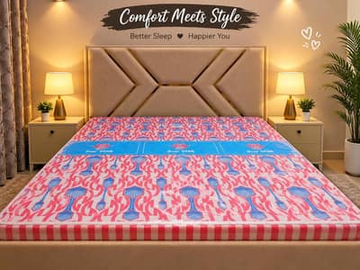 new bed set for sale. . . . . 2 side table + dressing table +mirror