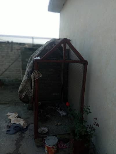 Wooden Bajri colony cage