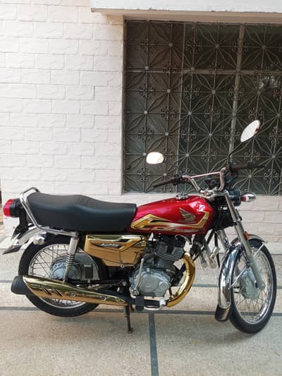 Honda cg 125 self start Gold