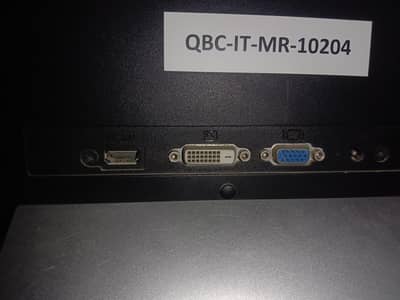 Hp 22 inch bazelless monitor hdmi