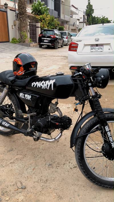 Cafe racer 70cc