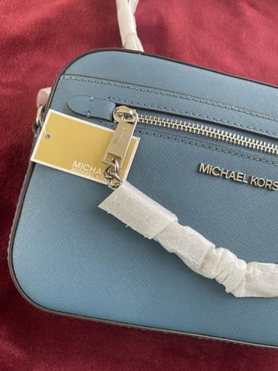 Michael Kors Jet Set Crossbody Bag – Blue | New with Tags