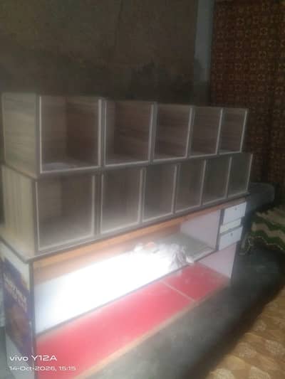 Conuter 2 Side Display Sheeha Almari for sale 03467361077