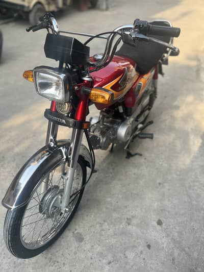 Honda cg 70 25 model