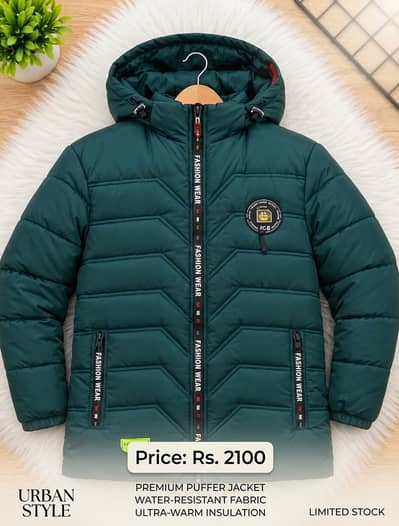 The Ultimate Winter Shield – Premium Puffer Jacket