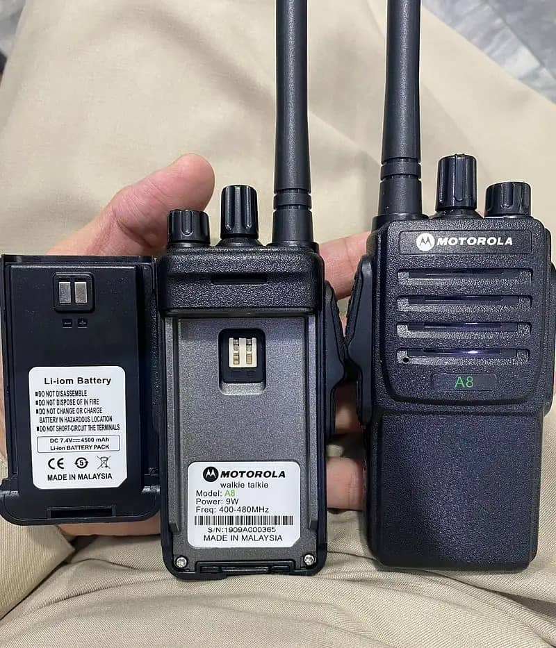 Icom IC-V80 Walkie Talkie | Long Range Wireless Set | communication ...