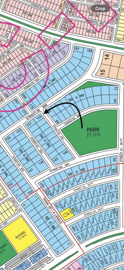 Corner Kanal Plot @3.35 Cr - Block C1, Sector B17 Islamabad