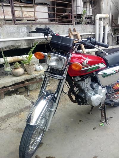 honda CG 125 self start 03450846451
