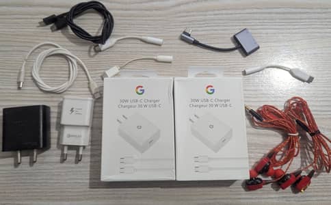 Charger, cable,handfree,3.5 to type C converter