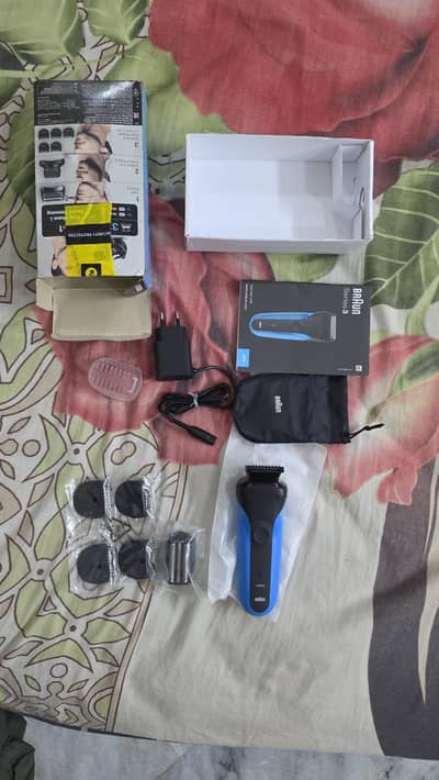 Braun Series 3 3-in-1 Rechargeable Wet & Dry Shaver